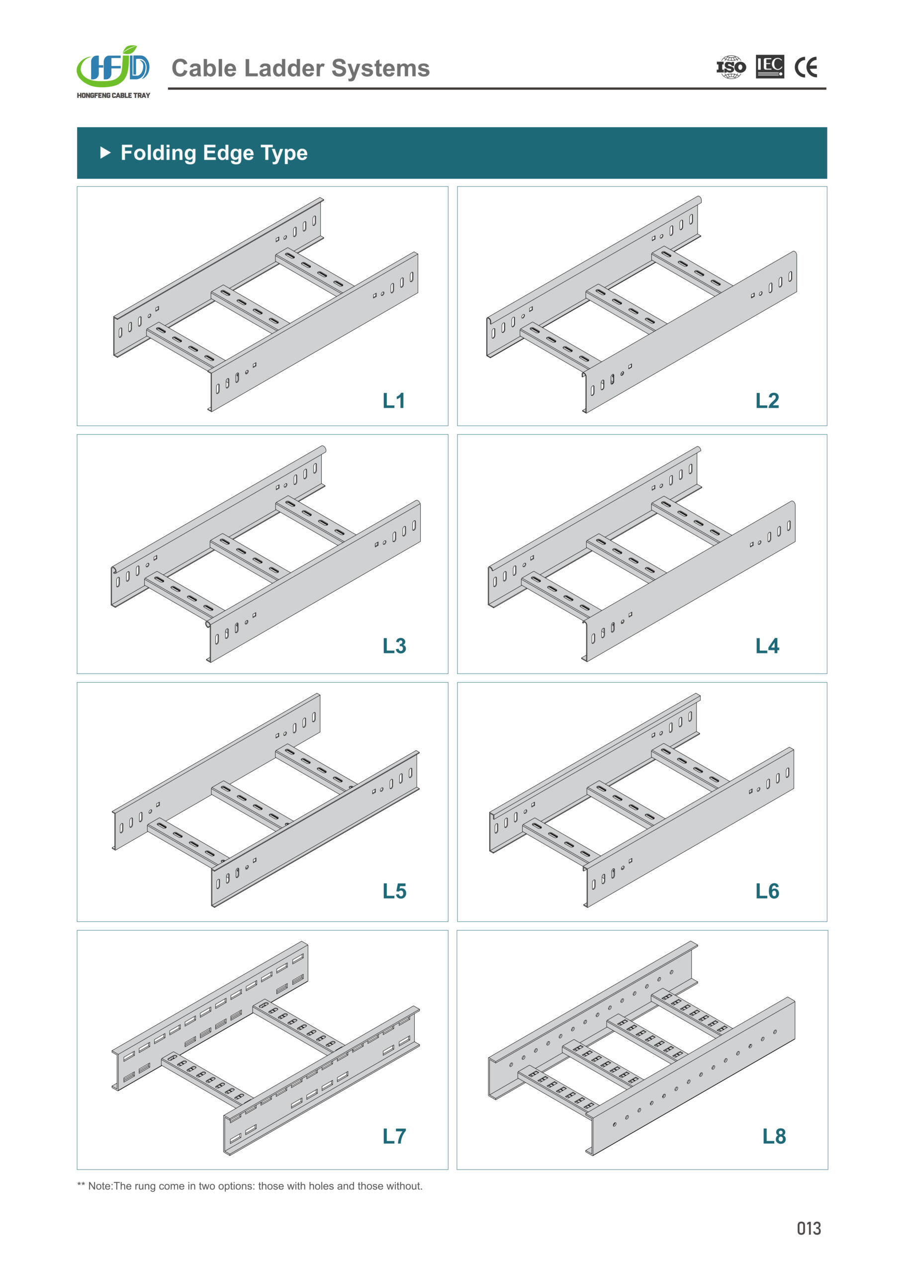 Bandeja para cables de escalera 7 10 escalada