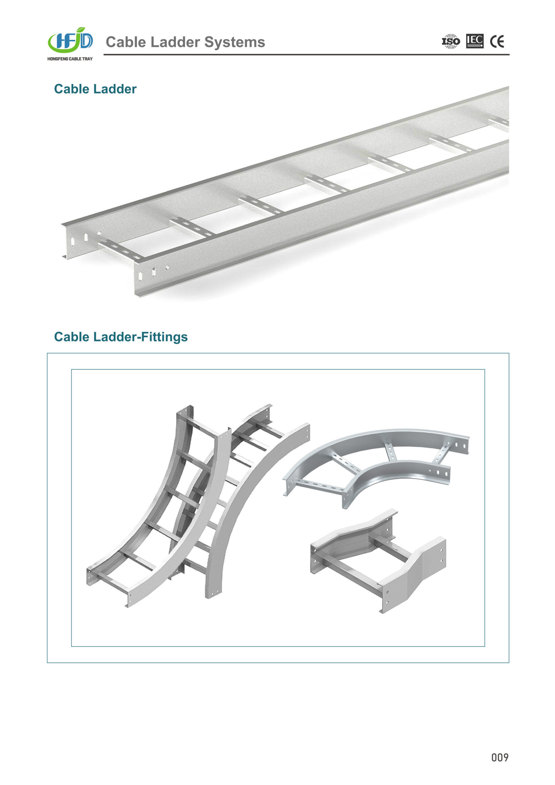 Bandeja para cables de escalera 7 6 escalada