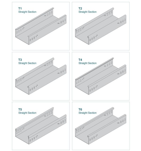 Solid Bottom Cable Tray (Cable Trunking) - الصورة 2