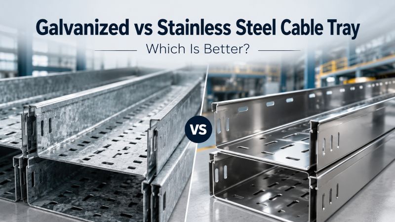 Galvanized vs Stainless Steel Cable Tray