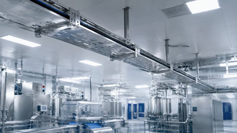 Stainless steel food processing cable tray product