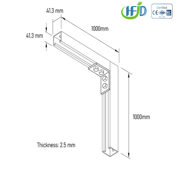 SUS304 & HDG Steel Bracket Fittings