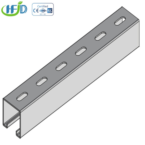 Heavy-Duty SUS304 Stainless Steel C-Channel Support Bracket - Imagen 2