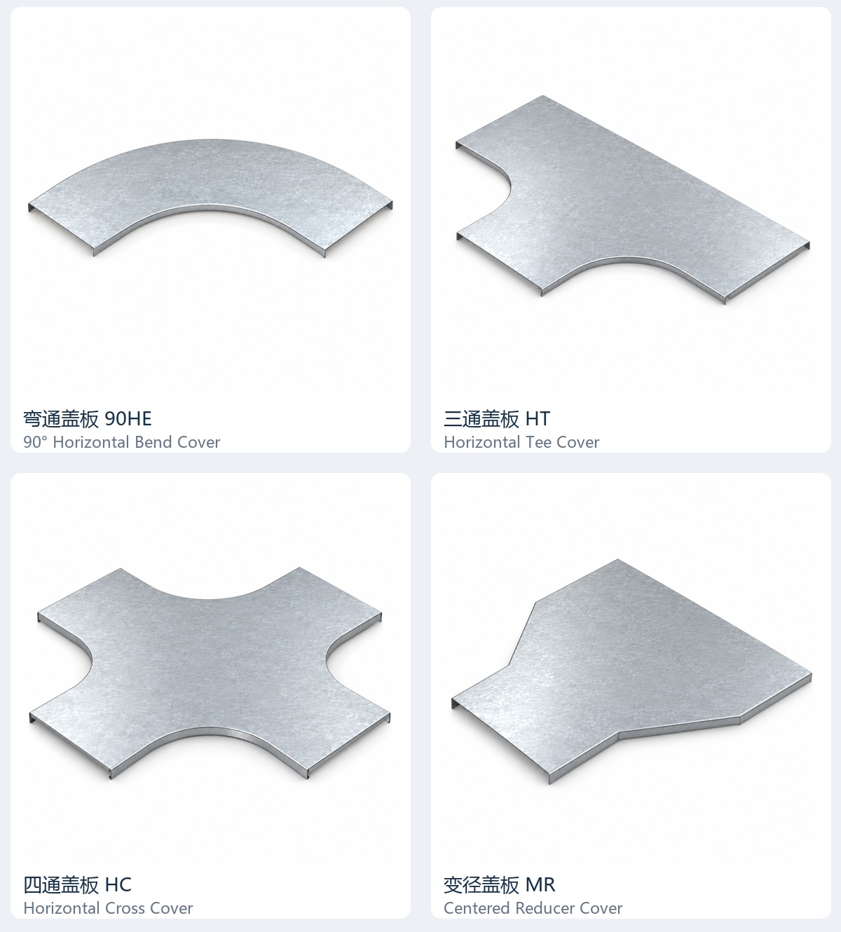 cable tray fitting covers